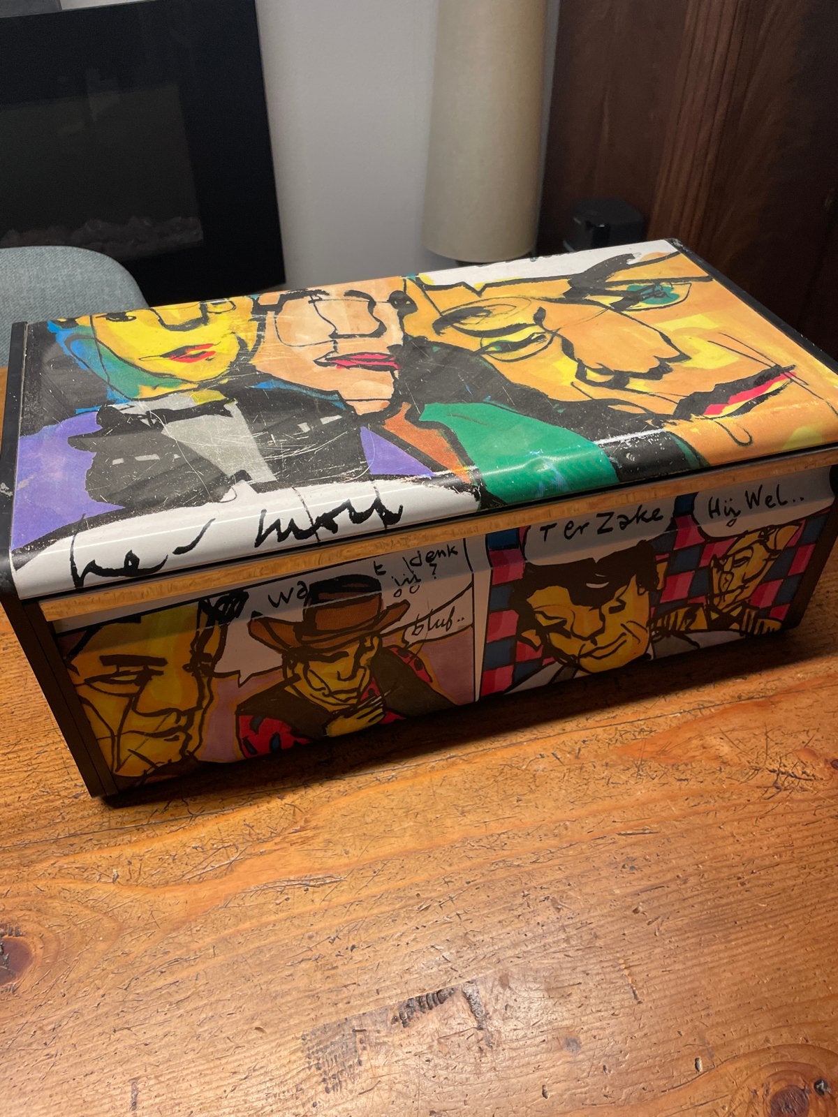 Herman Brood broodtrommel - Uniek en gebruikt, Ophalen of Verzenden