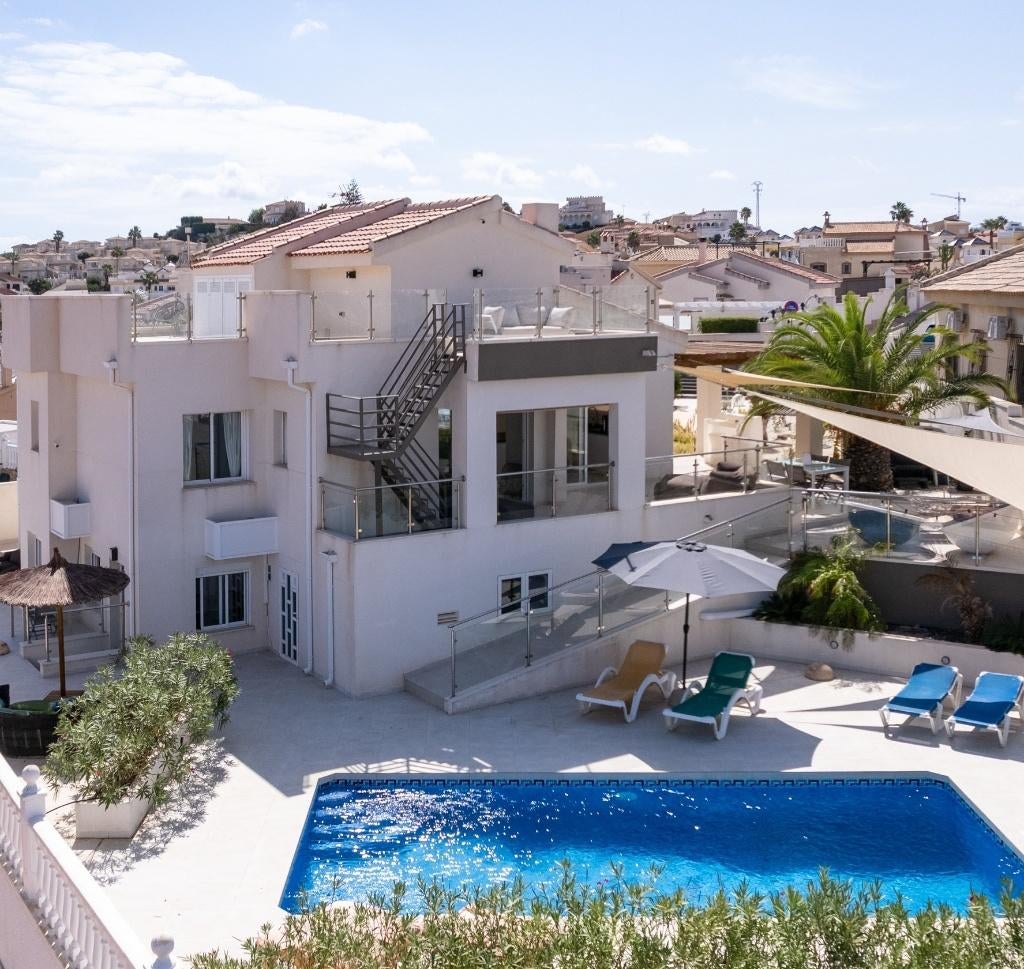 Luxe villa verwarmd privé zwembad Costa Blanca LAST MINUTE, Vakantie, Dorp, Costa Blanca, Eigenaar, Aan zee