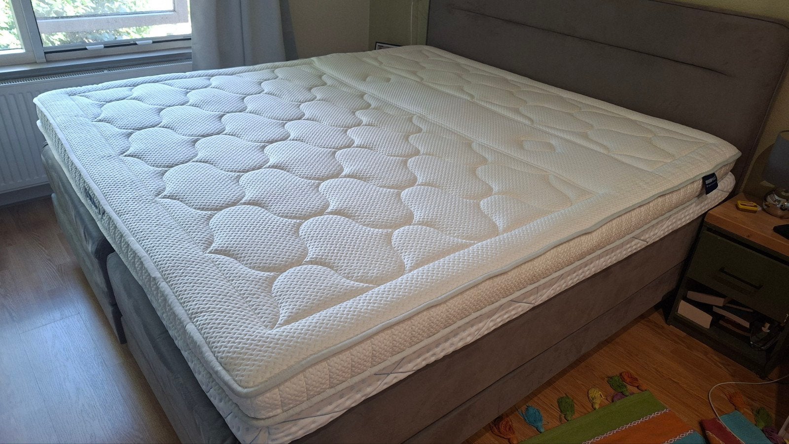 Topper, nieuw, Ophalen, Zo goed als nieuw, Tweepersoons, 180 cm