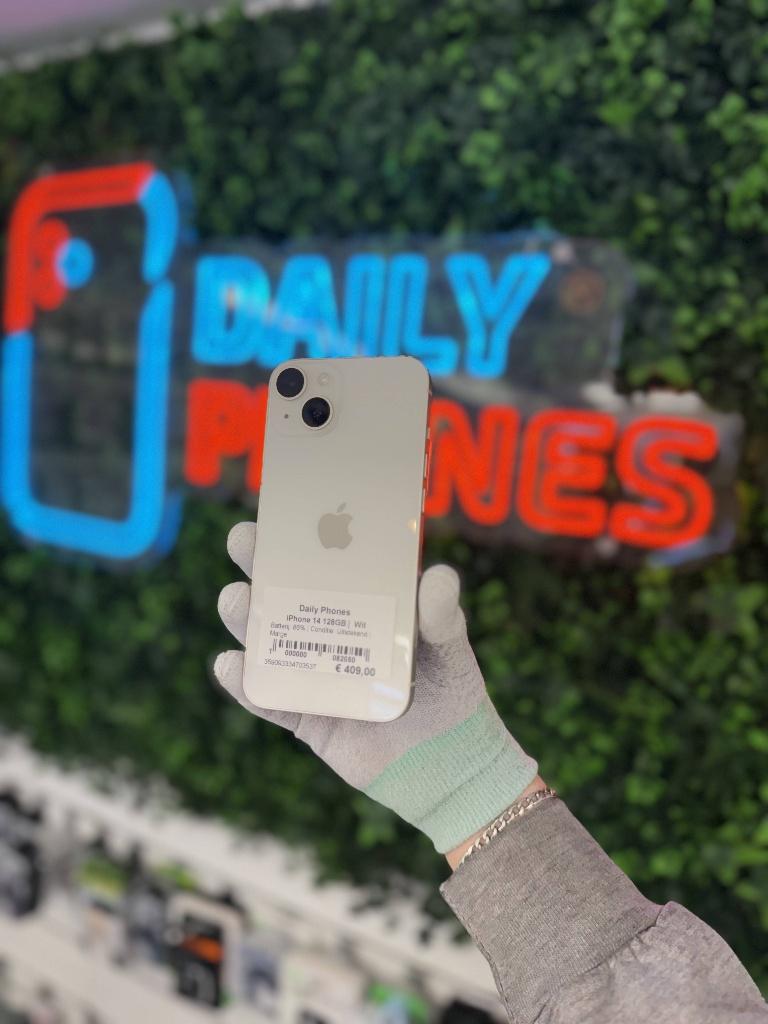 Zo goed als nieuw Apple iPhone 14 128GB, Telecommunicatie, Overige Telecommunicatie, Zo goed als nieuw, Ophalen of Verzenden