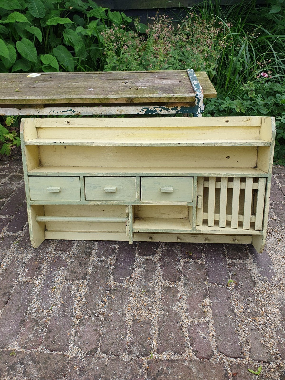 Uniek shabby chic wandrek, Ophalen