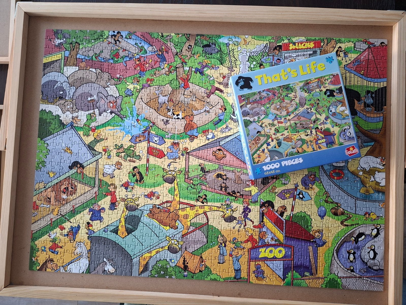 Puzzel That's life, Ophalen of Verzenden, 500 t/m 1500 stukjes, Zo goed als nieuw