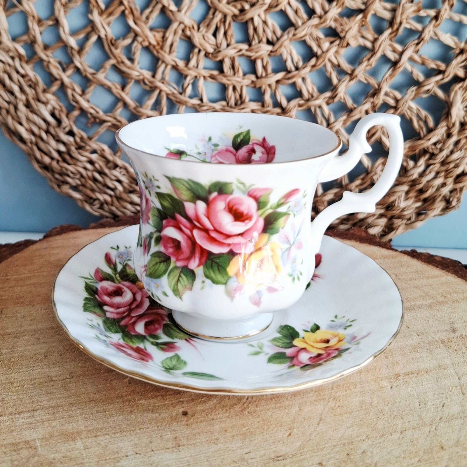 Royal Albert 'Westbury', dames kop en schotel, Ophalen of Verzenden