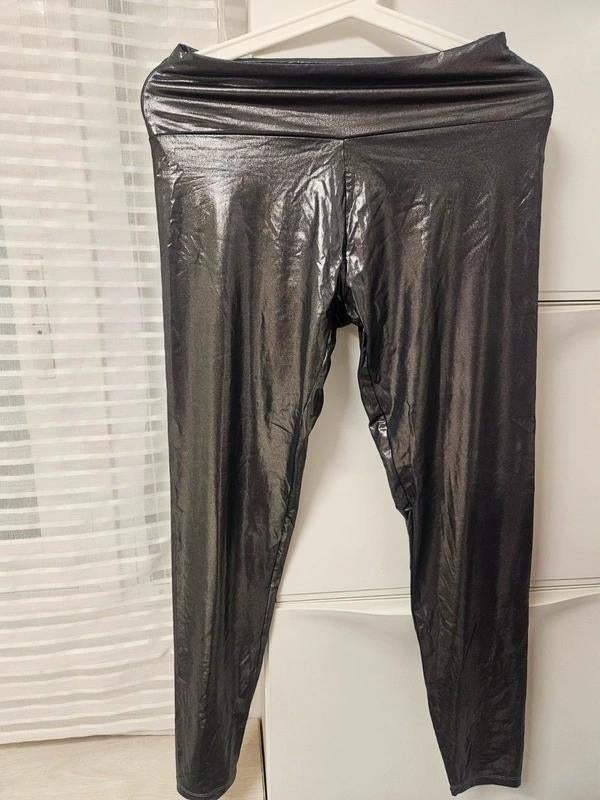 Oysho High Rise Metallic Leggings, Zilver, maat L, Kleding | Dames, Sportkleding, Maat 38/40 (M), Oysho, Verzenden, Grijs