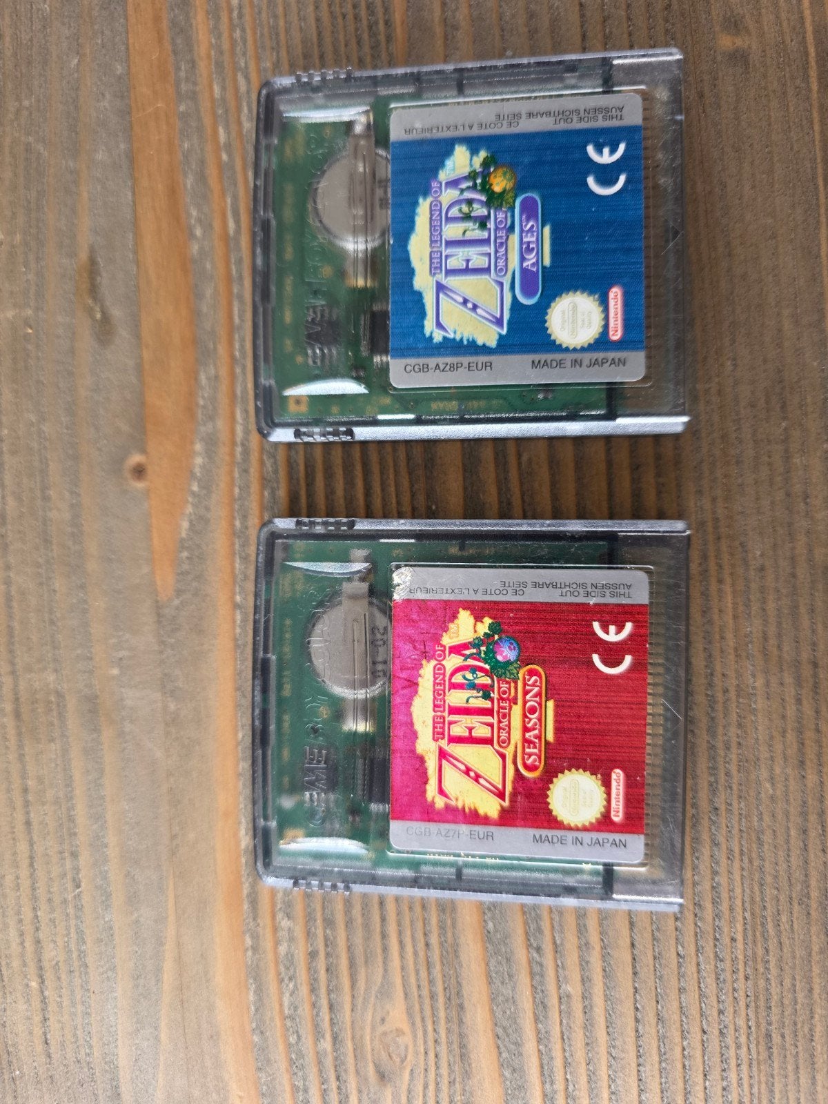 2x Originele Gameboy-Color Zelda Games, 1 speler, Zo goed als nieuw, Vanaf 3 jaar, Ophalen