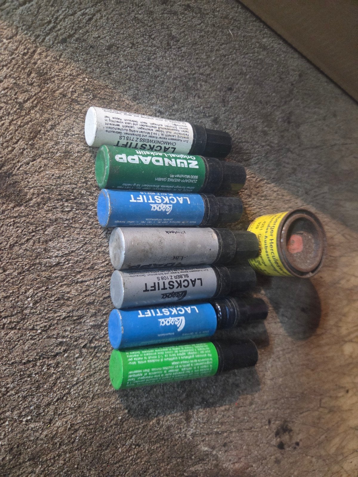 zundapp originele lak stiften., Ophalen of Verzenden, Gebruikt, Frame