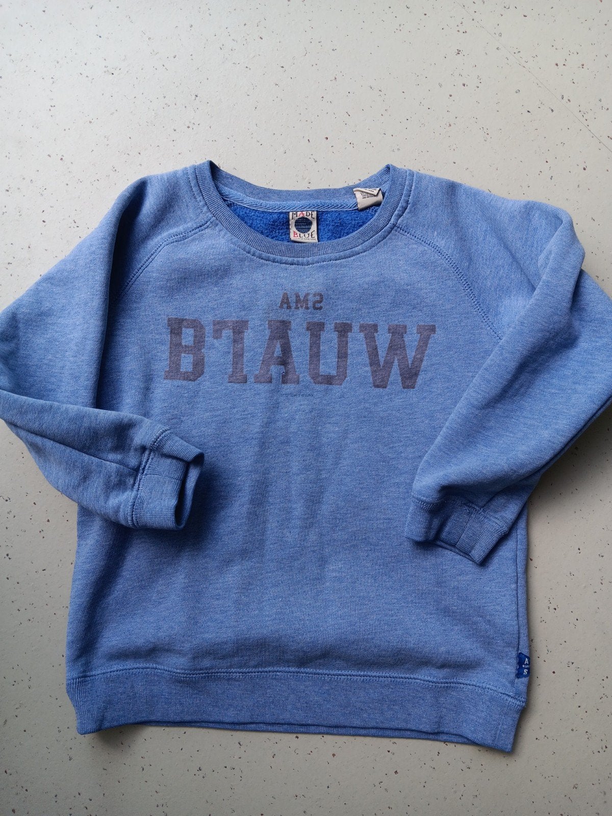 Scotch Shrunk Blauw sweater 4y, Trui of Vest, Ophalen of Verzenden, Zo goed als nieuw, Scotch R'belle