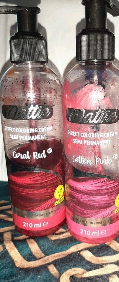 Matte Direct Coloring Cream - Semi Permanent Haarverf, Ophalen, Gebruikt, Overige typen