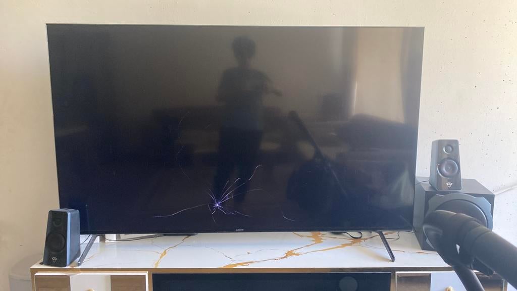 Sony tv kapot, Ophalen, Zo goed als nieuw, 100 cm of meer, Sony