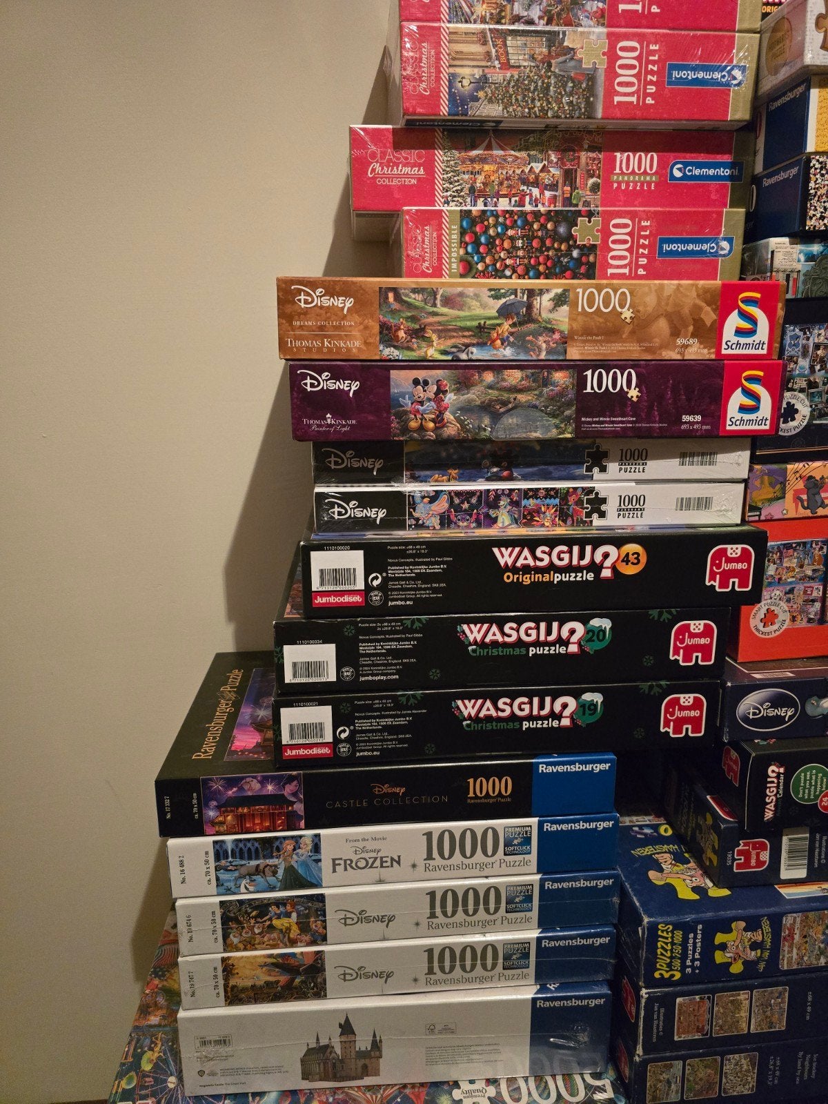 Grote collectie legpuzzels en 3D-puzzels, Hobby en Vrije tijd, Ophalen of Verzenden, 500 t/m 1500 stukjes, Gebruikt, Legpuzzel