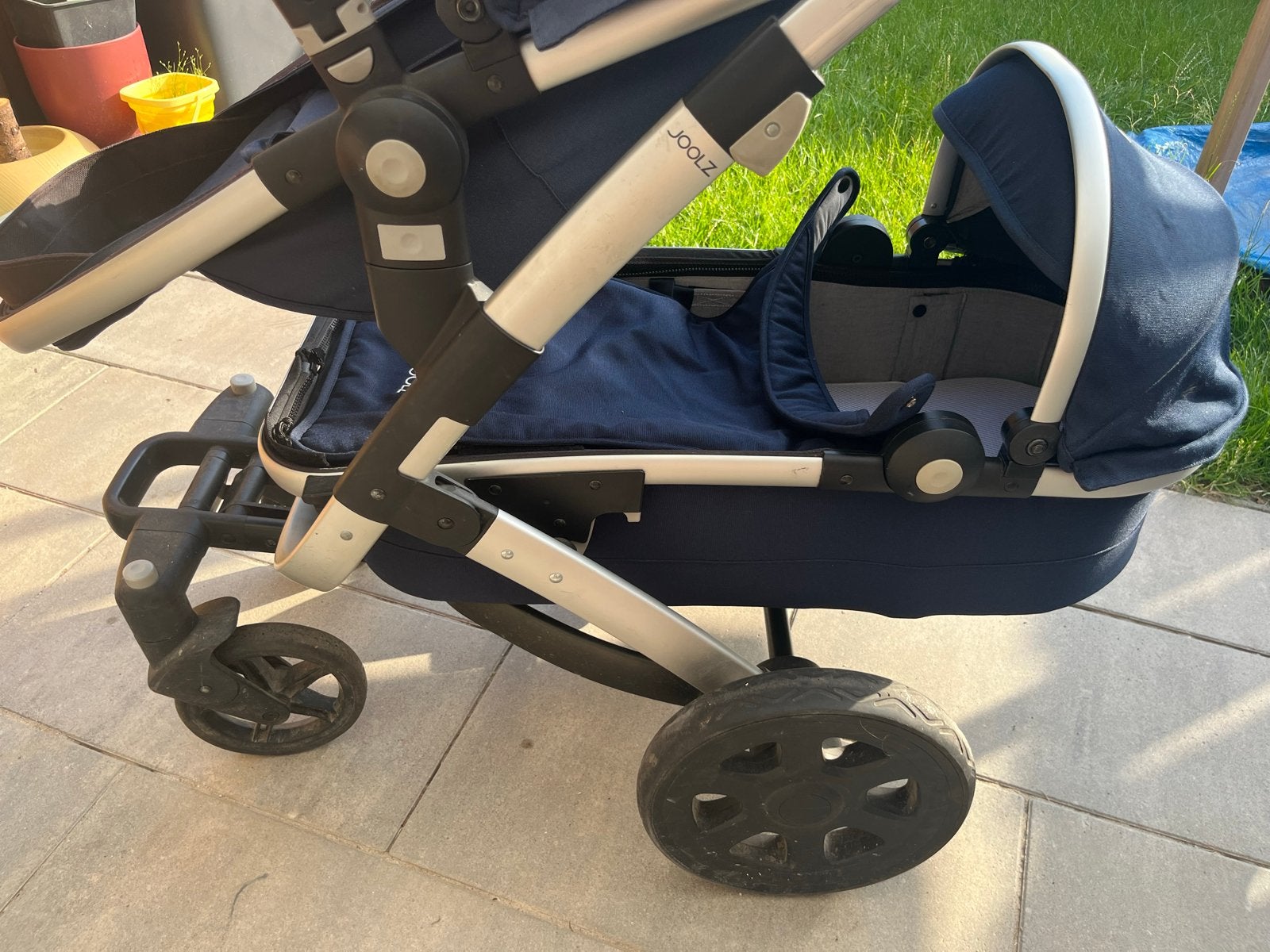 Joolz Geo2 kinderwagen voor twee kinderen (compleet), Gebruikt, Duowagen, Combiwagen, Ophalen