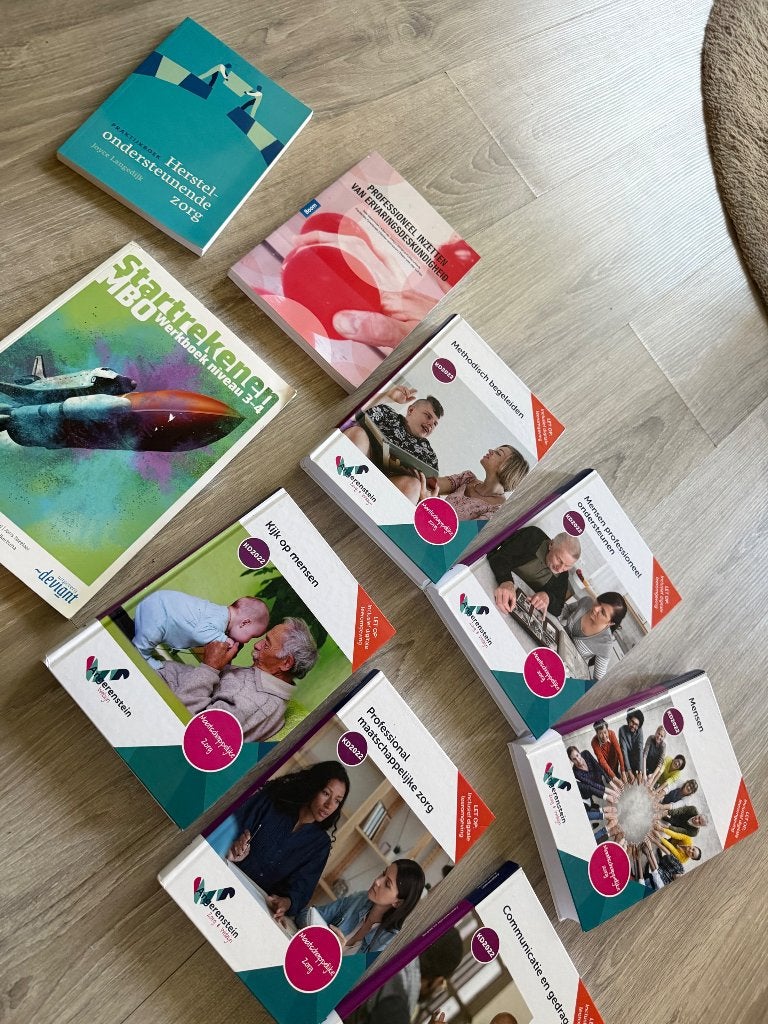 Studieboeken persoonlijk begeleider MMZ, Boeken, Ophalen, Beta, Nieuw, MBO