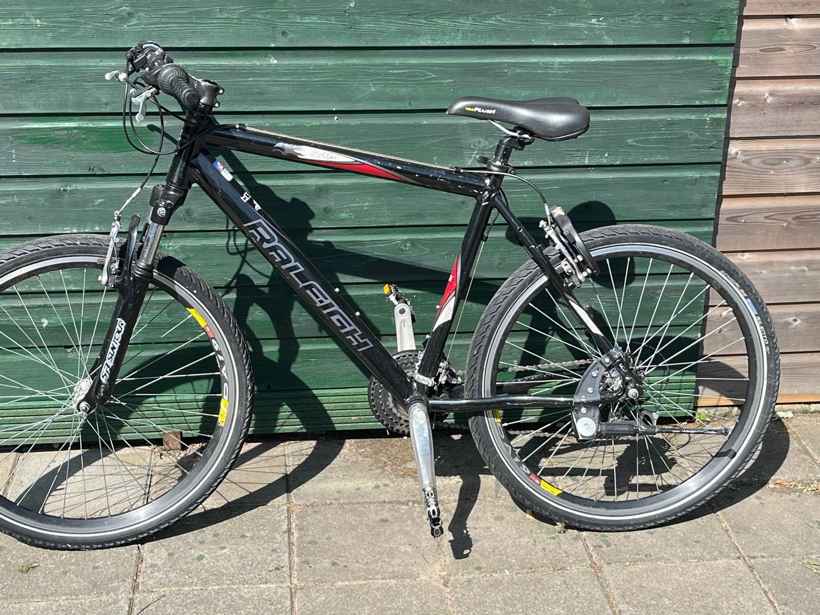 Raleigh Mountainbike 26 inch, frame 51 cm, 3x7 versnellingen, Fietsen en Brommers, Fietsen | Mountainbikes en ATB, Gebruikt, Hardtail