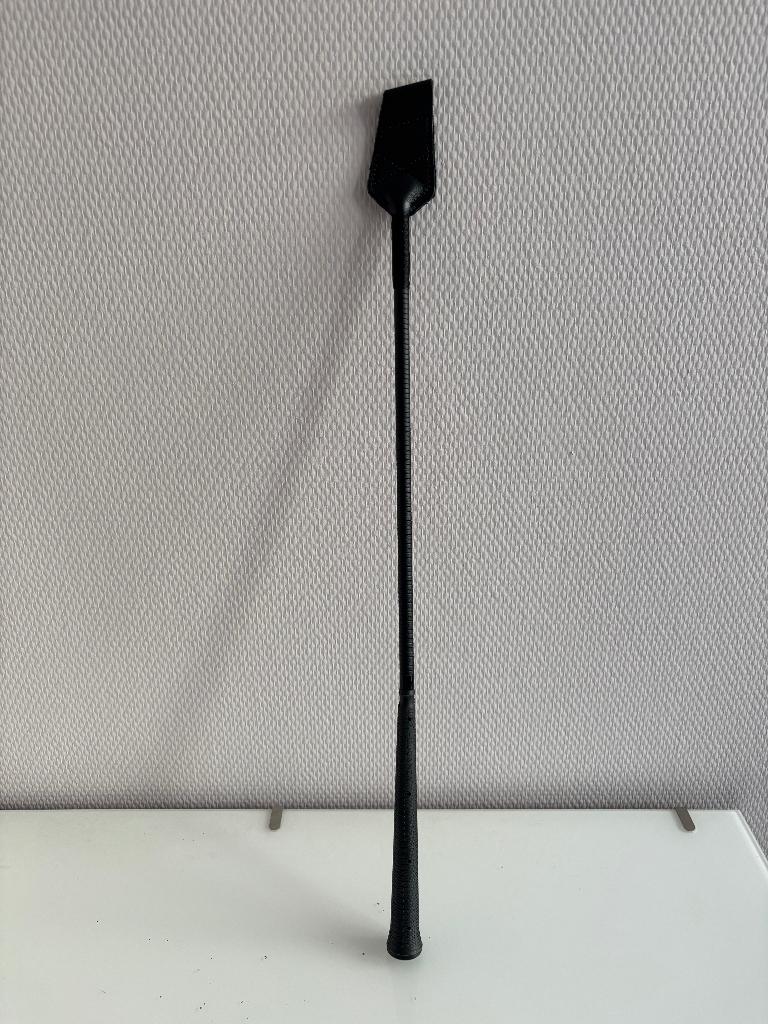 Fleck Springzweep Zwart Paarde zweep 60cm lang, Ophalen of Verzenden, Nieuw, Overige soorten, Overige typen