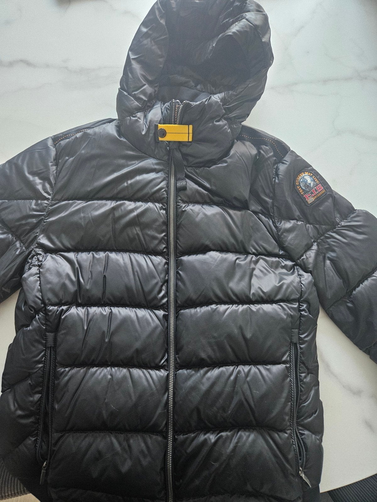 parajumpers heren winterjas maat S, Kleding | Heren, Jassen | Zomer, Ophalen of Verzenden, Zo goed als nieuw, Zwart