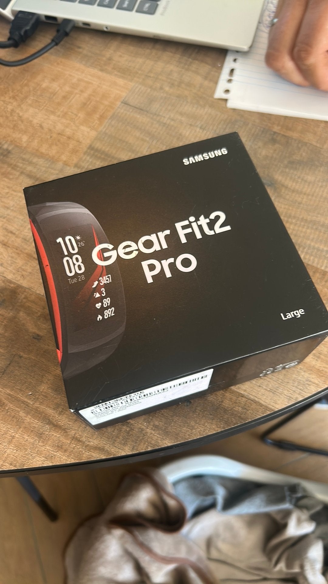 Samsung Gear Fit2 Pro, Ophalen of Verzenden, Zo goed als nieuw, Zwart, Android