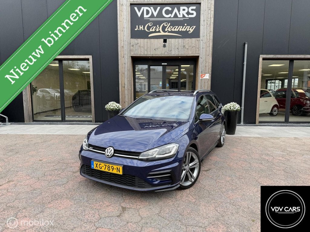 Volkswagen Golf 1.5 TSI Highline Business R | Aut. | Carplay, Auto's, Volkswagen, 4 cilinders, 150 pk, Blauw, Origineel Nederlands
