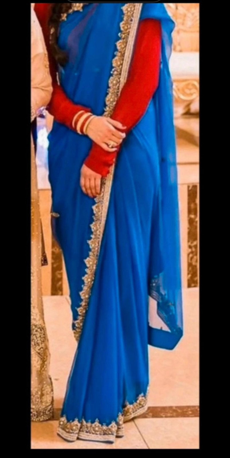 leuke saree, Verzenden, Gedragen, Rood, Overige typen