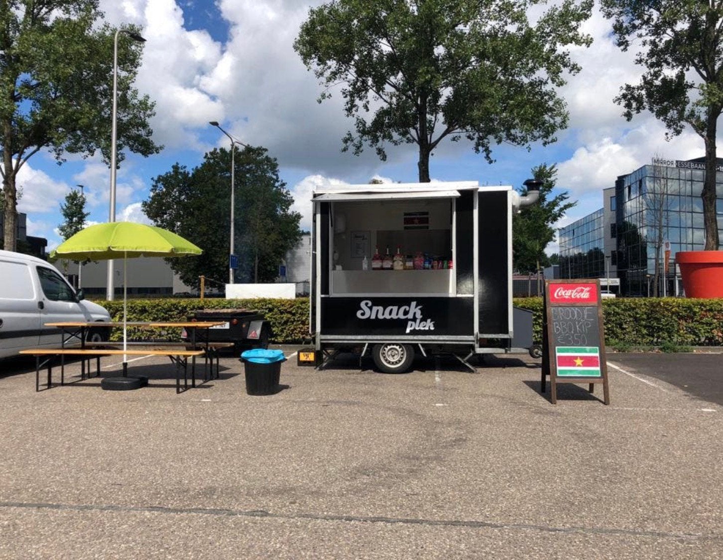 Snackwagen foodtruck, Ophalen, Snacks