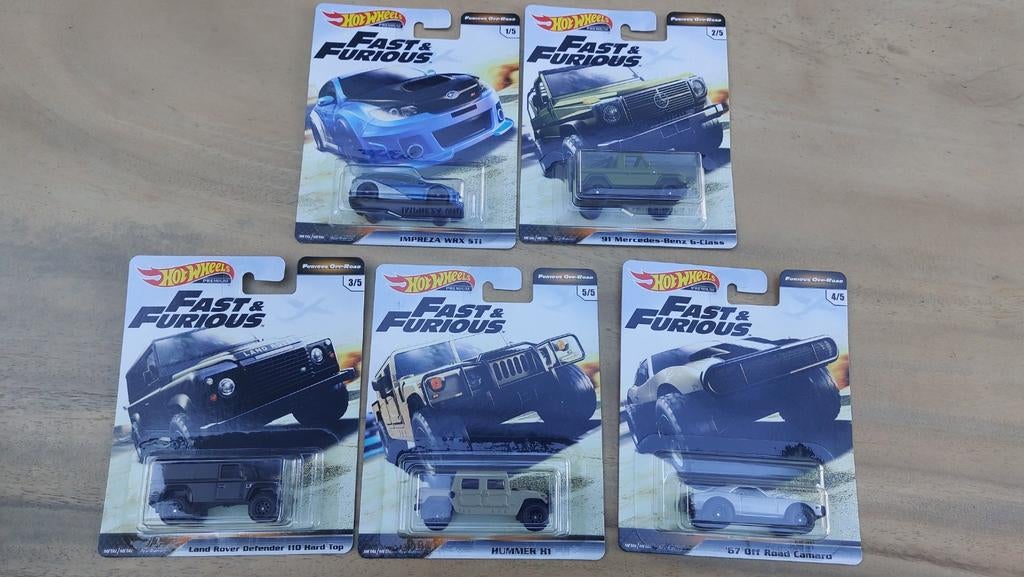 Hot Wheels Fast and the Furious Off road set, Ophalen of Verzenden, Nieuw