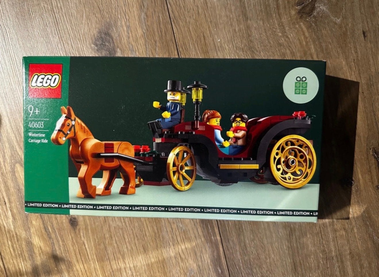 LEGO 40603 Wintertijd Koetsrit - Limited Edition, Lego, Nieuw, Ophalen of Verzenden, Compleet