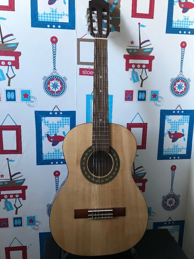 Santos y Mayor 9B-3 klassieke 3/4 gitaar kindergitaar spaans, Ophalen of Verzenden, Nieuw, Klassieke of Spaanse gitaar, Met koffer