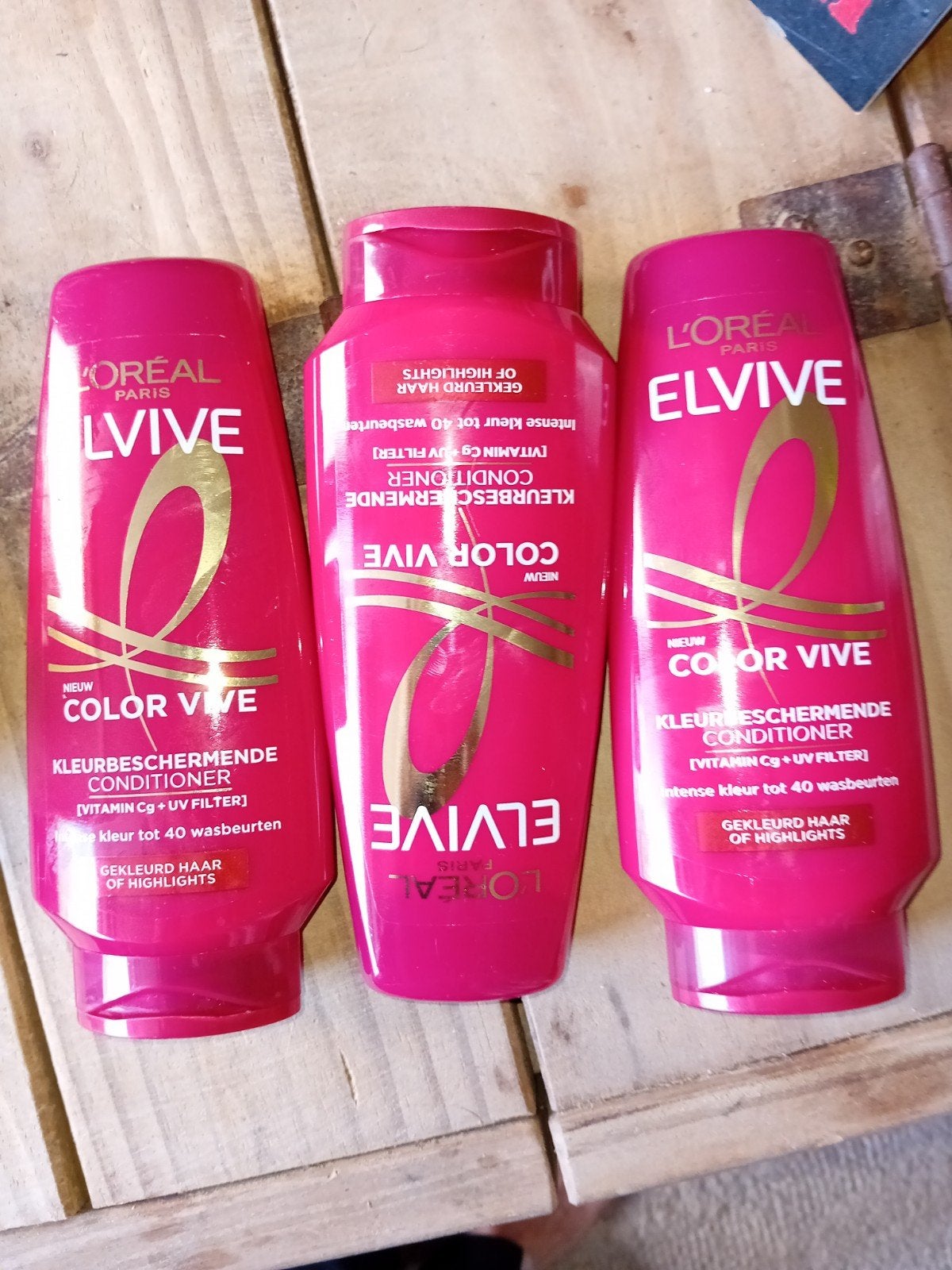 L'Oréal Elvive Color Vive Conditioner - 3 stuks, Ophalen, Nieuw, Shampoo of Conditioner