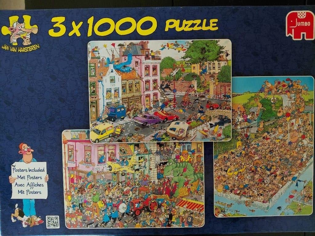 Jan van Haasteren Puzzels - 3x1000 en 2x1000 stukjes