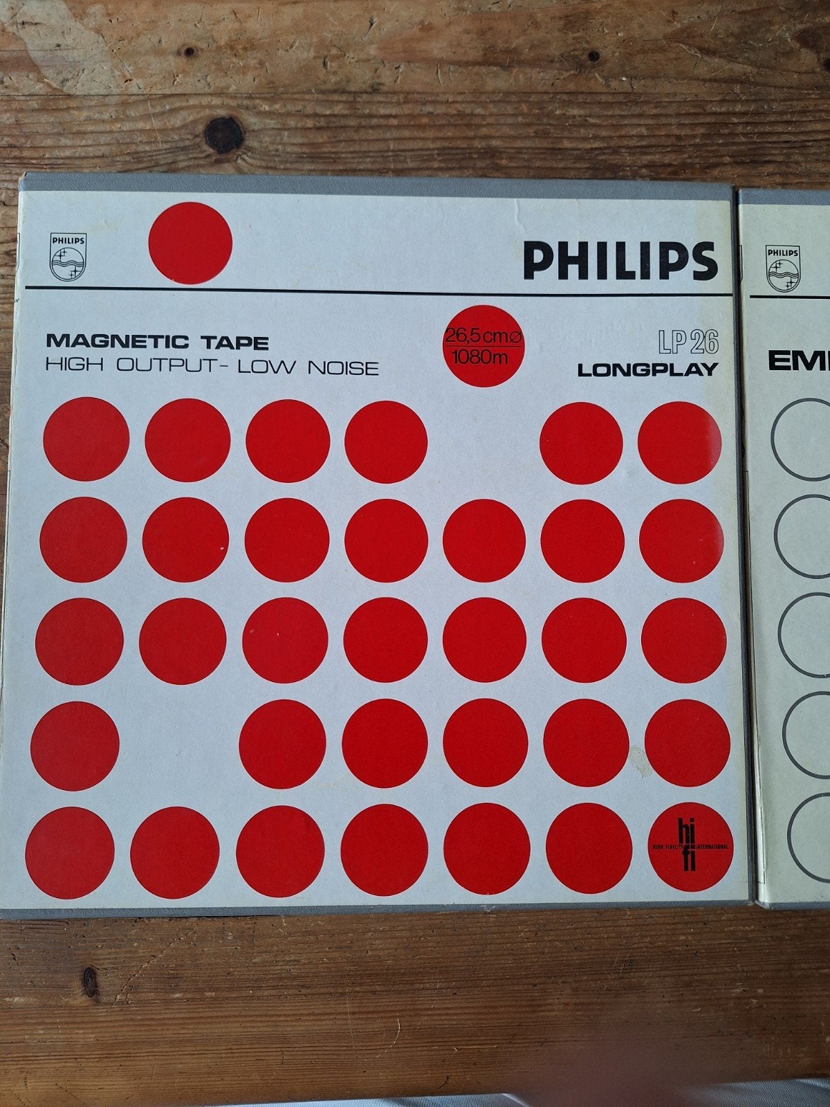 Philips magnetic tape 26,5cm, Audio, Tv en Foto, Ophalen of Verzenden, Bandrecorder