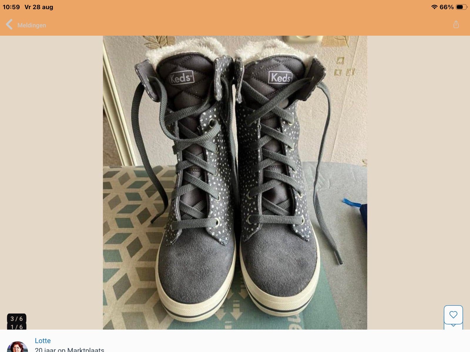 Keds winterlaarzen/sneakers     mt 40., Kleding | Dames, Schoenen, Lage of Enkellaarzen, Nieuw, Ophalen of Verzenden, Grijs