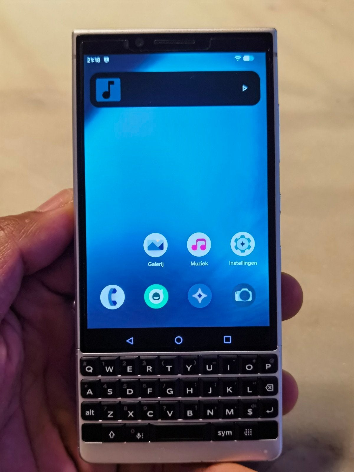 BlackBerry KEY2( Athena )- LineageOS 23.2( Android 16), Telecommunicatie, Mobiele telefoons | Hoesjes en Frontjes | Blackberry