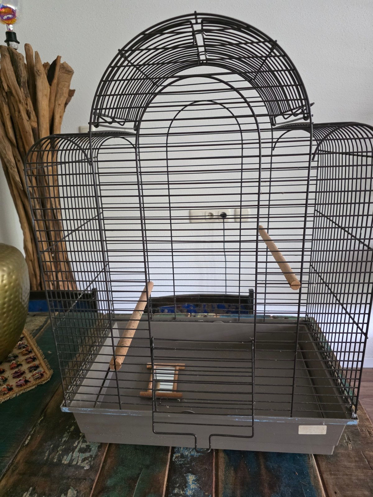 vogelkooi, Ophalen of Verzenden, Zo goed als nieuw, Metaal, Vogelkooi