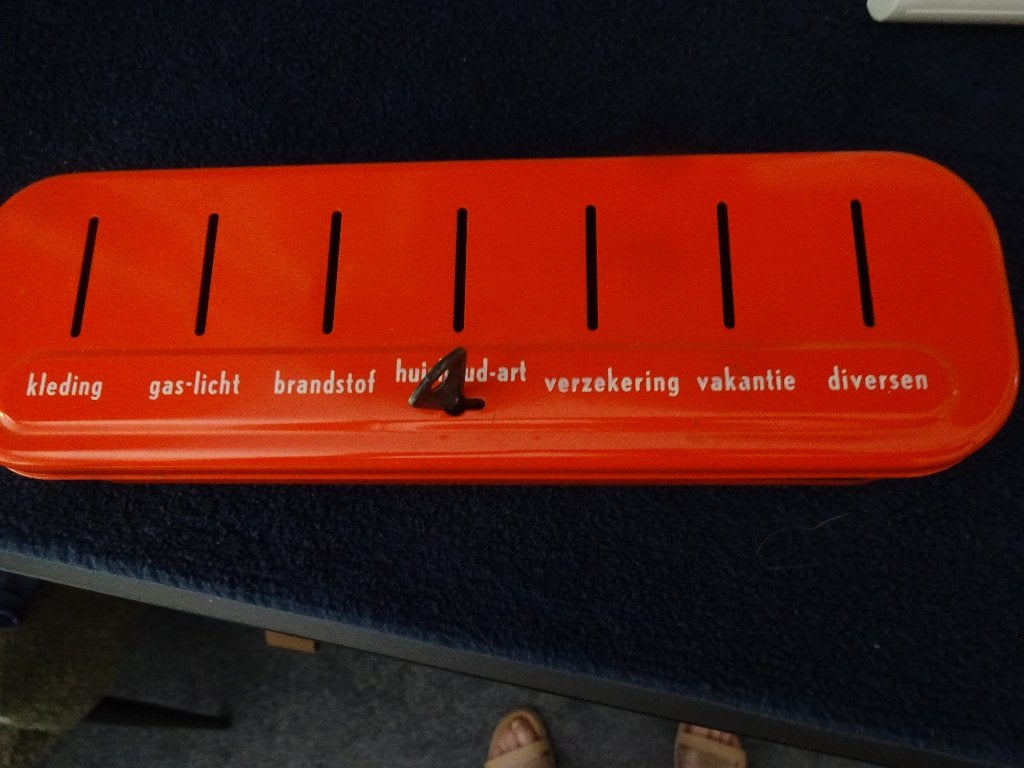 Brabantia huishoud spaarkistje, Ophalen of Verzenden