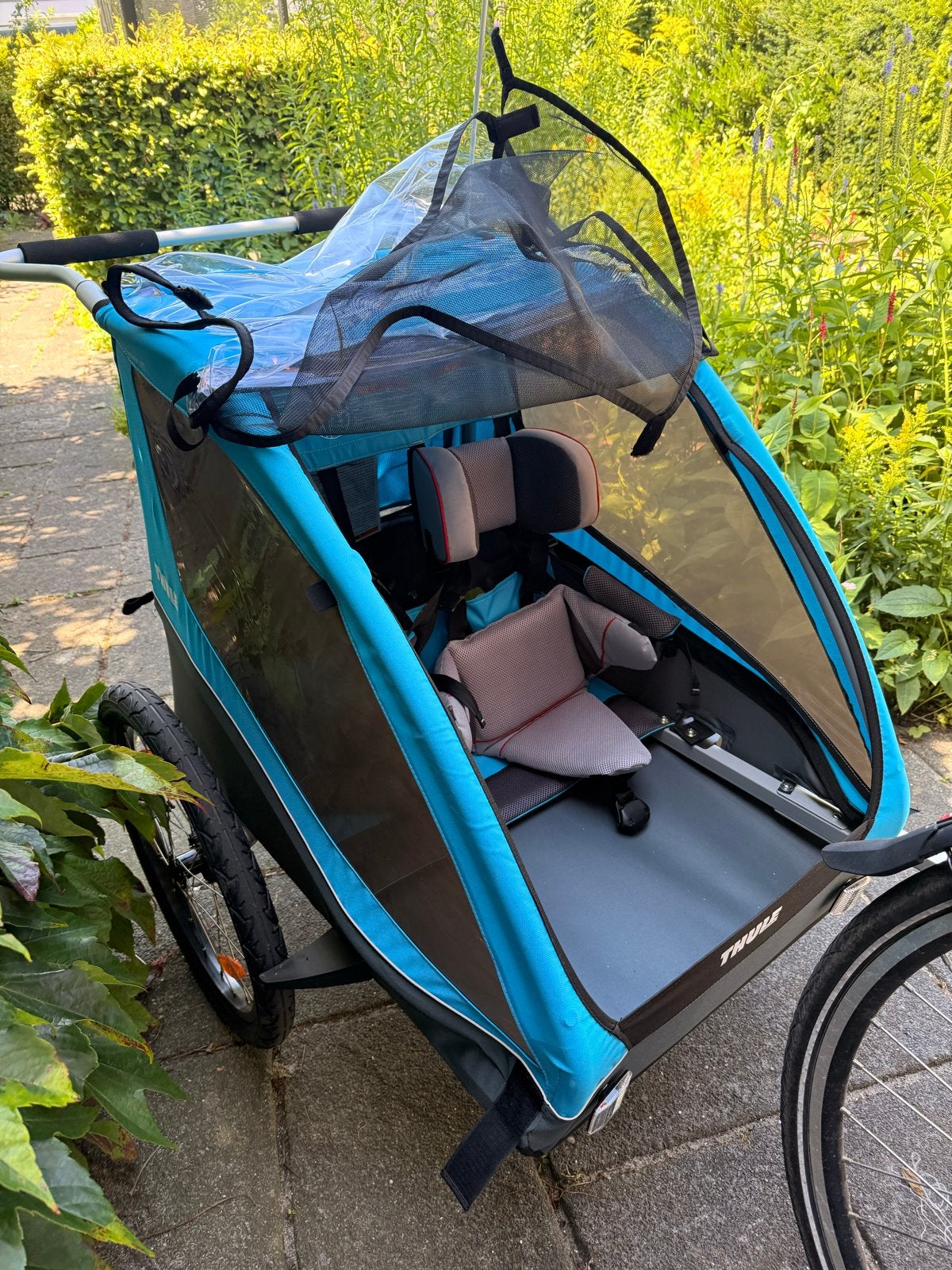 Thule coaster xt, Ophalen, Opvouwbaar, Zo goed als nieuw, Kinderkar