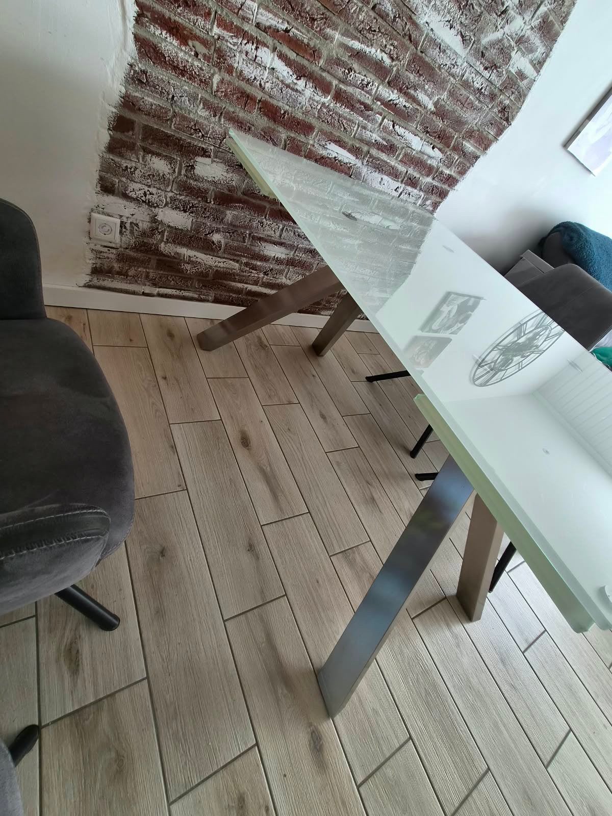 Een mooie eettafel, Huis en Inrichting, Ophalen, 50 tot 100 cm, 150 tot 200 cm, Rechthoekig