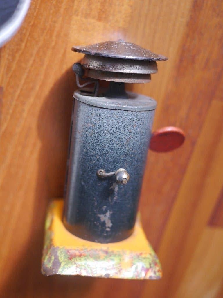 Bing, GBN ,sein met dubbele bel  mechanisch, antiek, Antiek en Kunst, Ophalen of Verzenden
