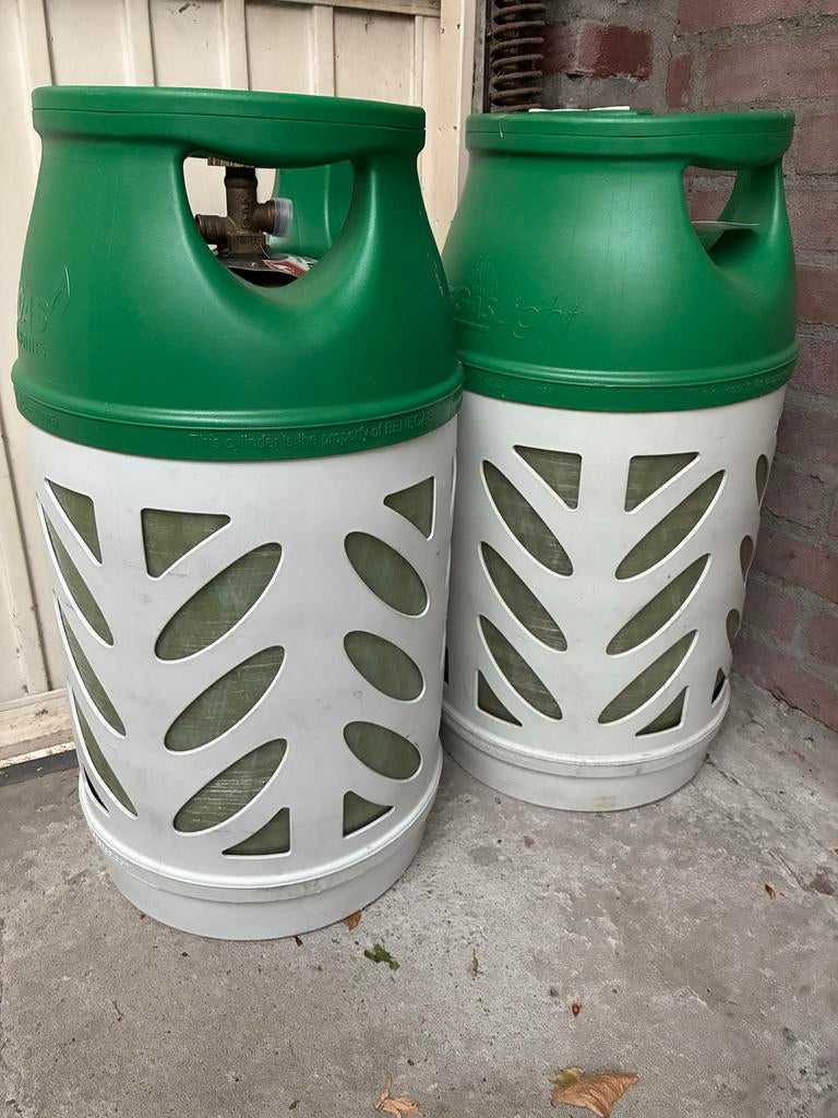 Benegas Light propaangasflessen 5,3 kg, Ophalen of Verzenden, Zo goed als nieuw