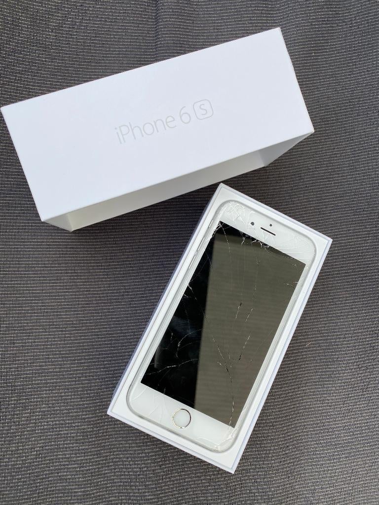 Iphone 6s - silver - 32 gb, Telecommunicatie, Mobiele telefoons | Apple iPhone, Gebruikt, 32 GB, Ophalen of Verzenden, Zilver