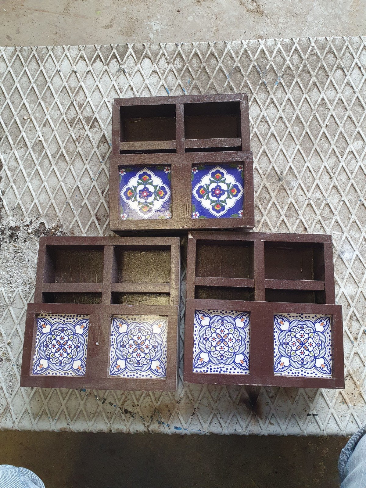 Decoratie voor sieraden of iets 3 x, Sieraden, Tassen en Uiterlijk, Ophalen of Verzenden