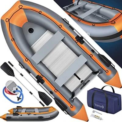 Nieuwe Rubberboot 320cm met aluminium vlonders., Aluminium, Zo goed als nieuw, Benzine, Minder dan 70 pk