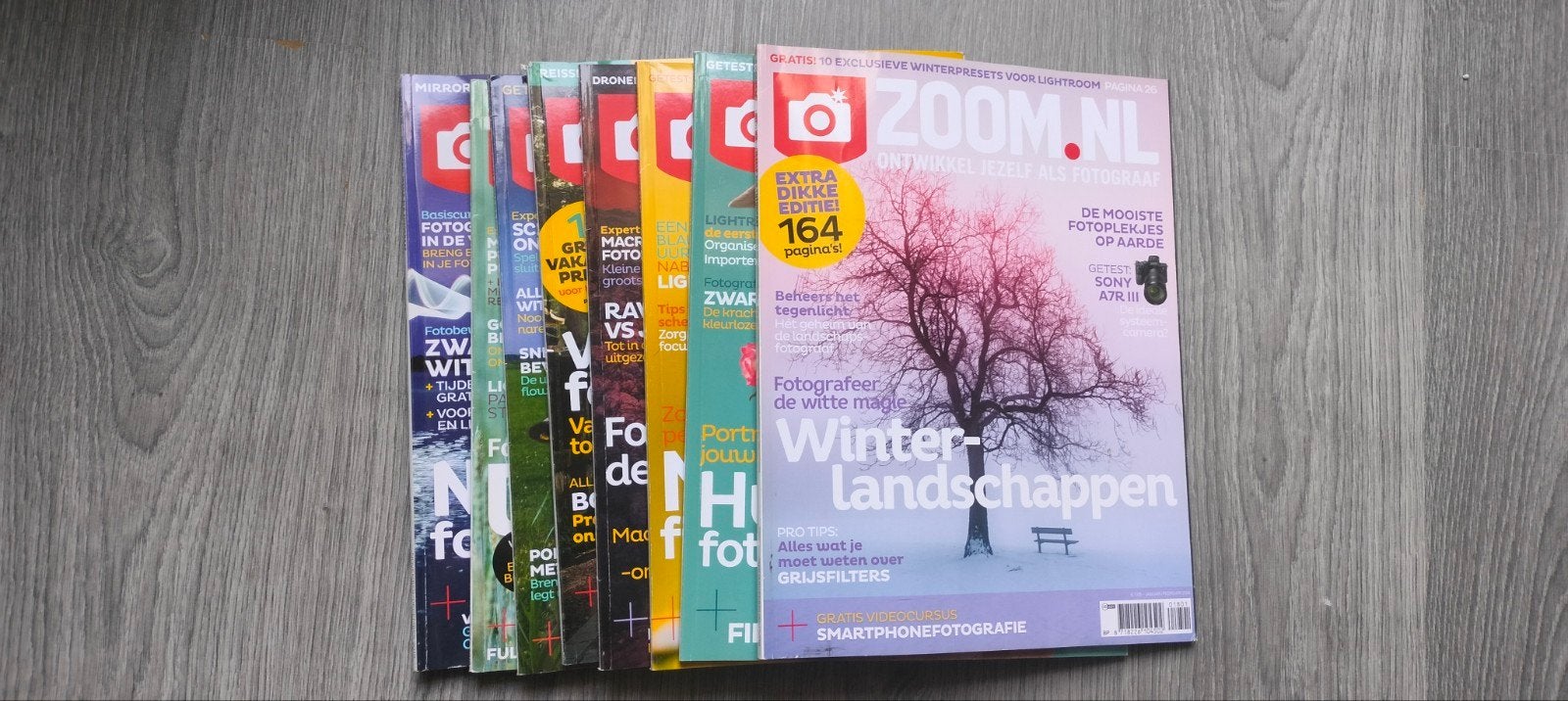 Zoom magazine Nederlandstalig jaargang 2018 compleet!, Ophalen of Verzenden