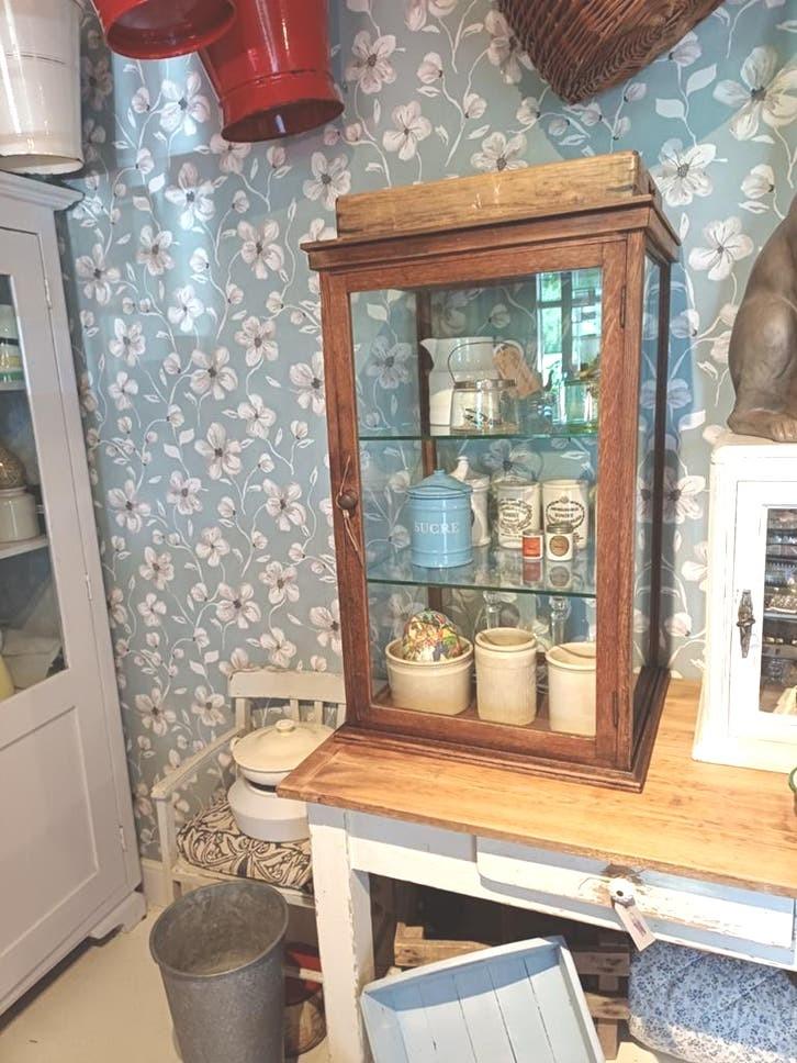 Toonbank/Vitrine Kastje, Antiek en Kunst, Ophalen of Verzenden