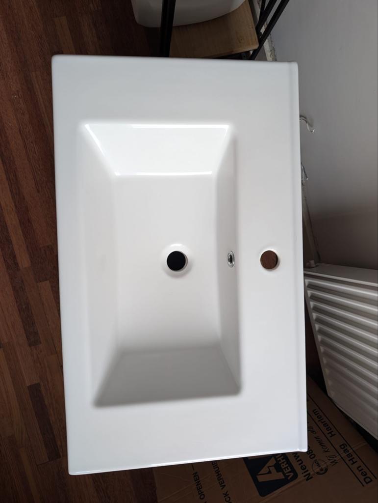 Wastafel met onderkast, Ophalen, Nieuw, 50 tot 100 cm, Minder dan 100 cm
