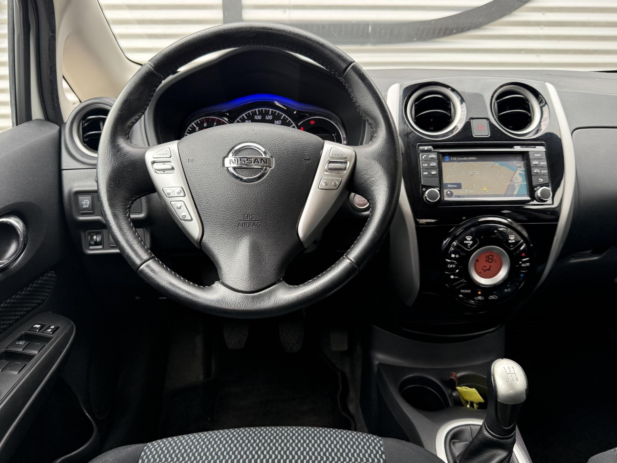 Nissan Note 1.2 Connect Edition 2e Eigenaar|Cruise|Navi|Clim, Auto's, Stof, Euro 6, 1198 cc, Handgeschakeld