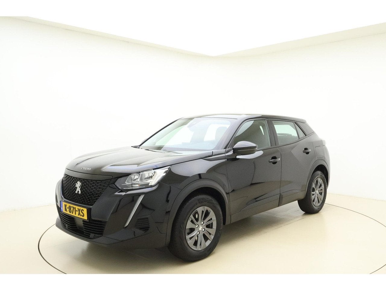 Peugeot 2008 1.2T Active 130pk Automaat | Navigatie | Armste, Auto's, Gebruikt, 1199 cc, Zwart, Origineel Nederlands