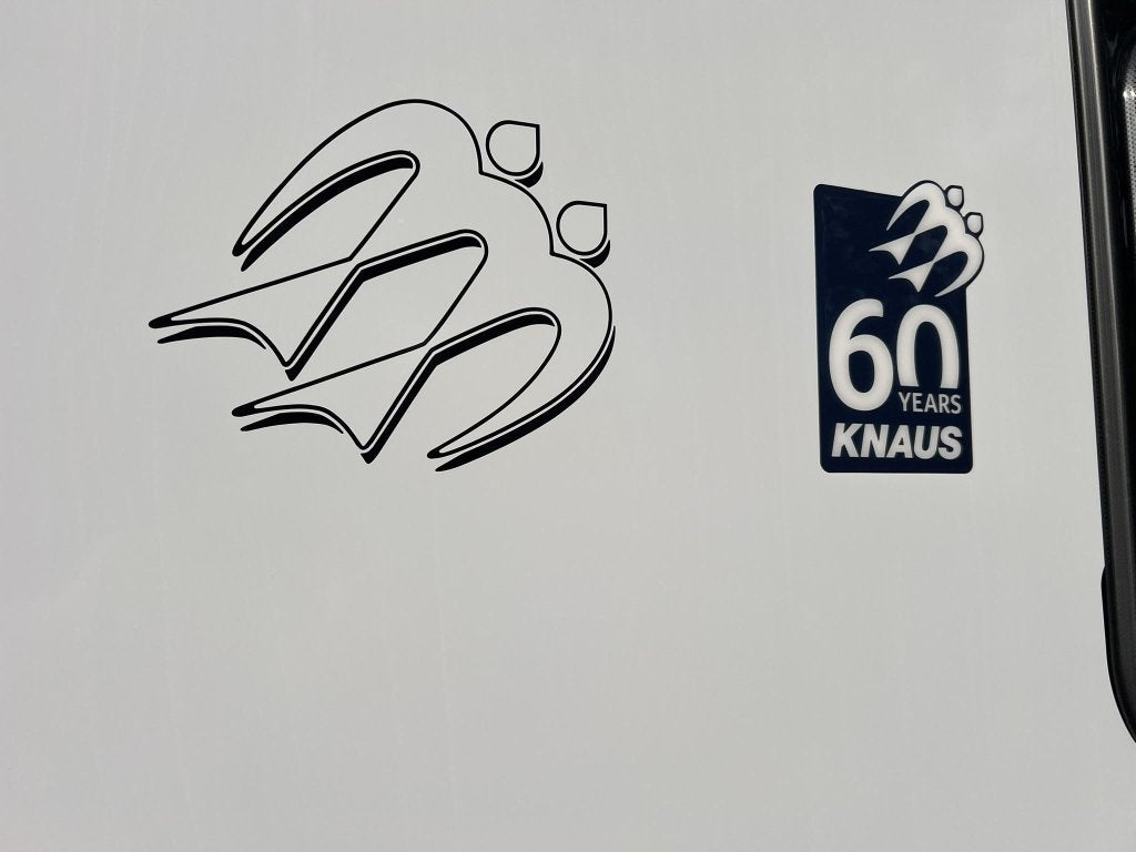 Knaus Sudwind 60 Years 460 EU Mover | Voortent | Fietsd, Bedrijf, Treinzit, Fietsenrek, 4 tot 5 meter