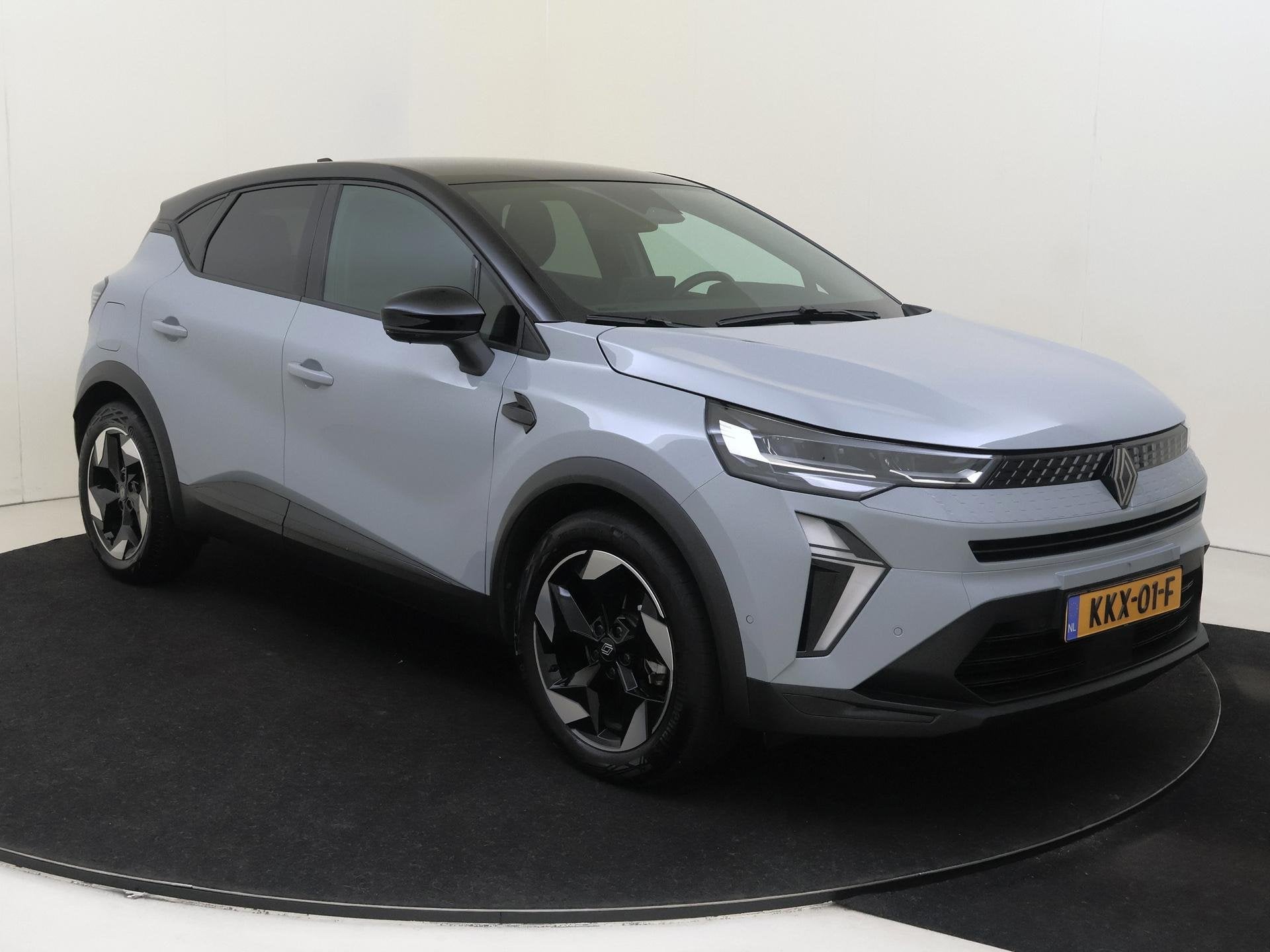 Renault Captur 1.8 E-Tech full hybrid 160 techno | Automaat, Auto's, 4 cilinders, Leder en Stof, 23 km/l, Bedrijf