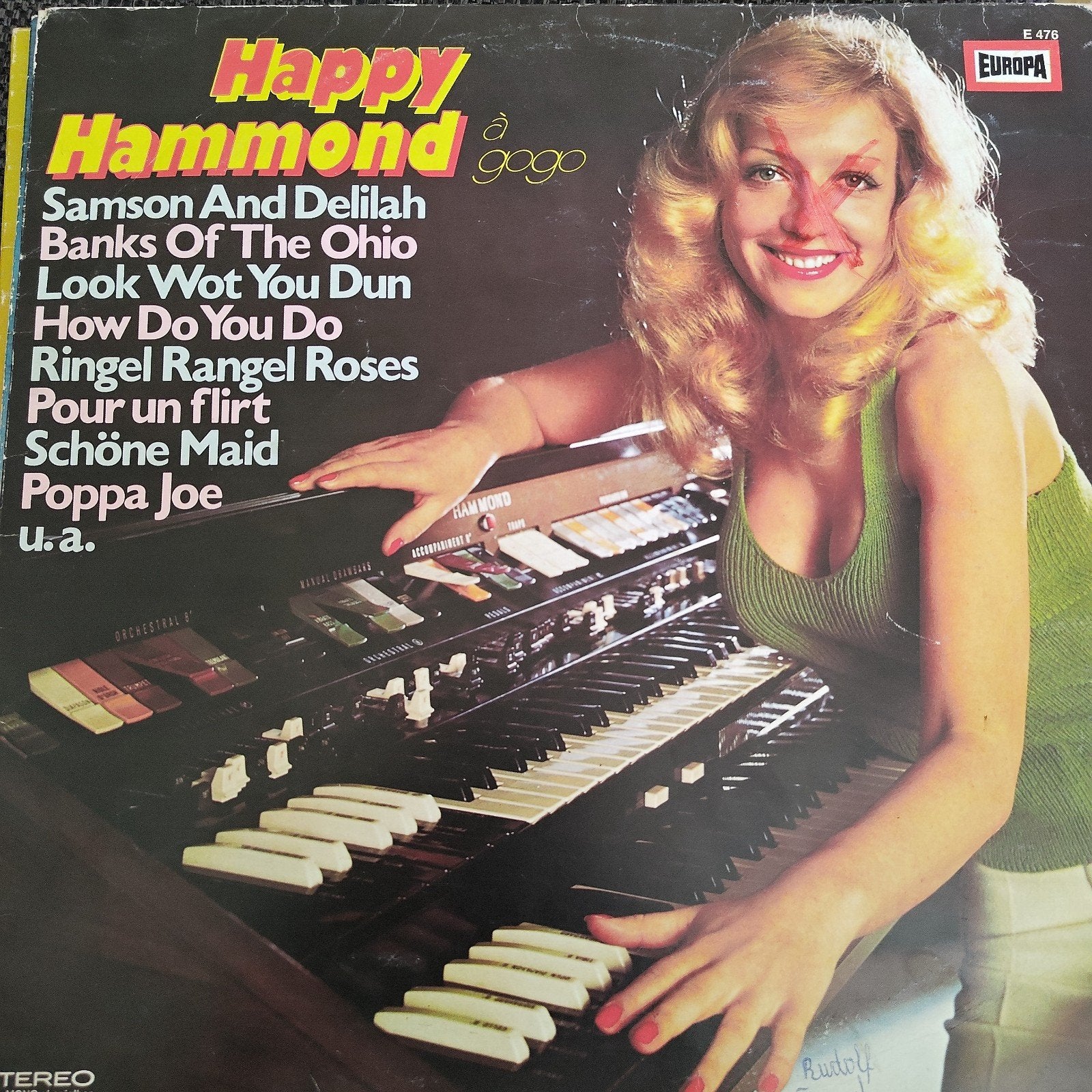 Happy Hammond à Gogo - Europa E 476 LP, Ophalen of Verzenden, Gebruikt, 12 inch