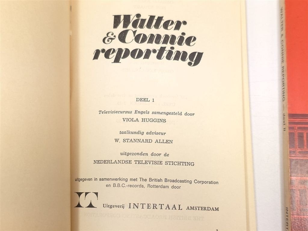 Walter & Connie Reporting — Cursus Engels Vintage \'60s, Ophalen of Verzenden, Gelezen