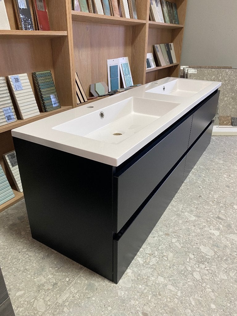 Badmeubel 160 cm Outlet | Brauer nu van €3295 voor €950 NEW!, Huis en Inrichting, Badkamer | Badkamermeubels, Ophalen, Brauer